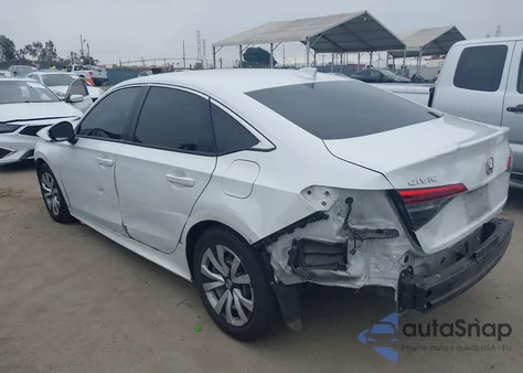 2022 Honda Civic Lx из США, поврежденный, VIN 2HGFE2F23NH522576